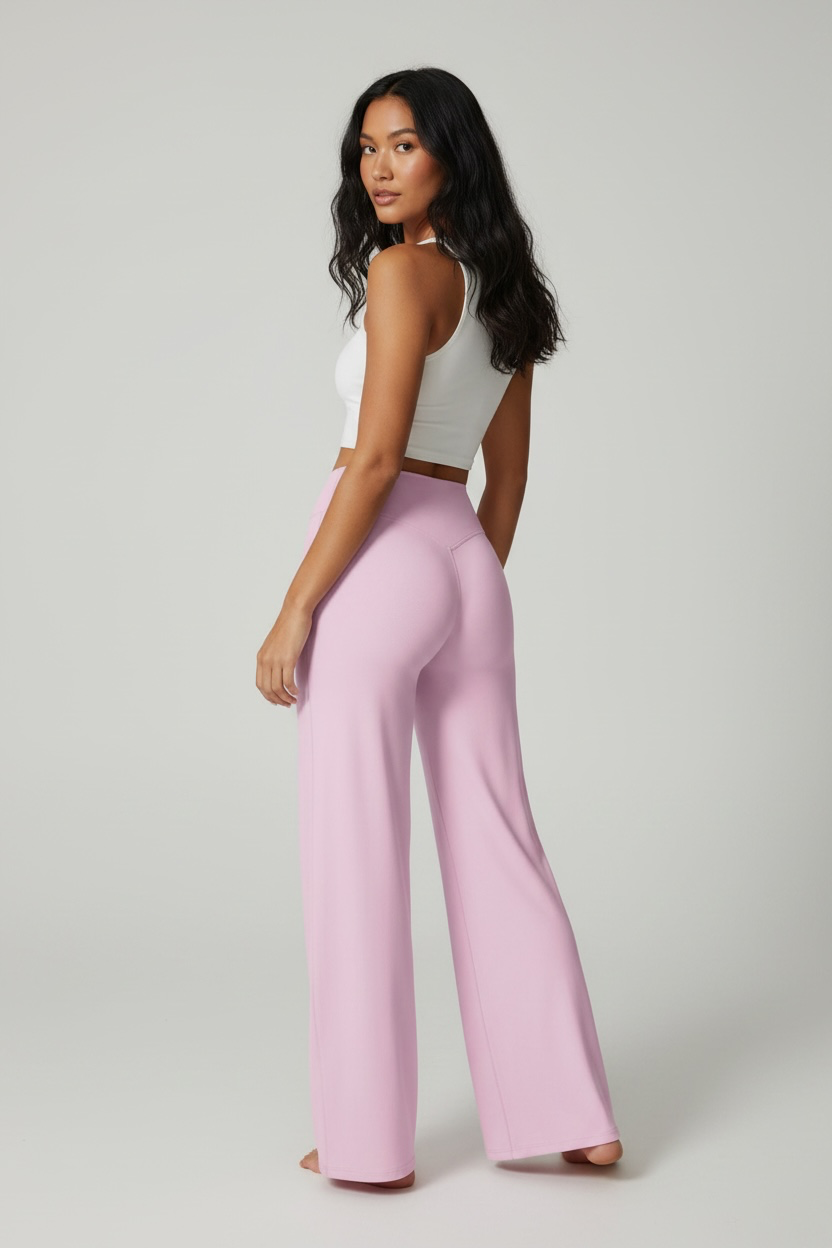 Wide Leg Alessia - Baby Pink