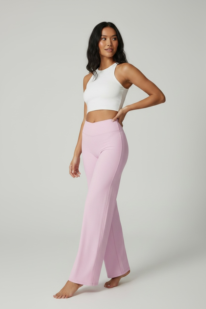Wide Leg Alessia - Baby Pink