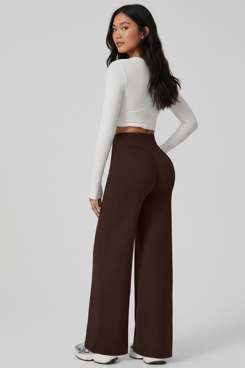 Wide Leg Alessia - Dark Brown