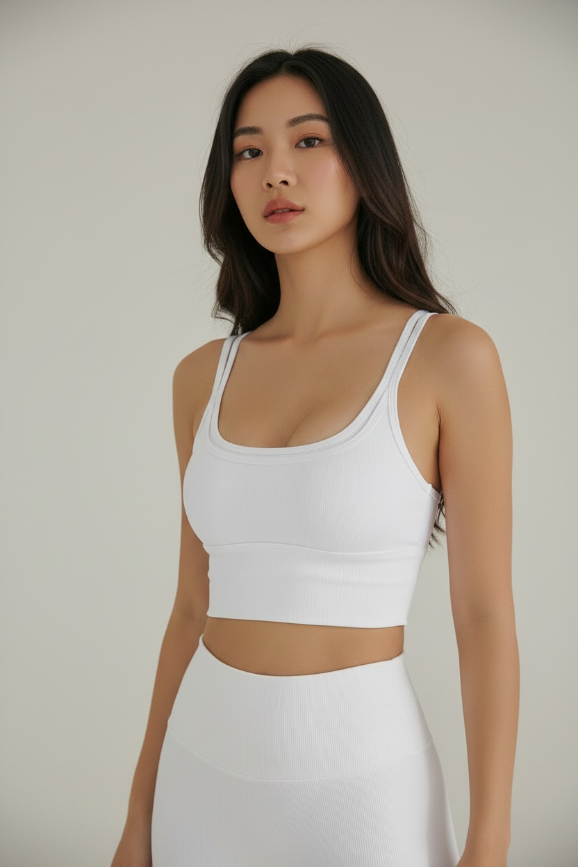 Dúo Top - Blanco
