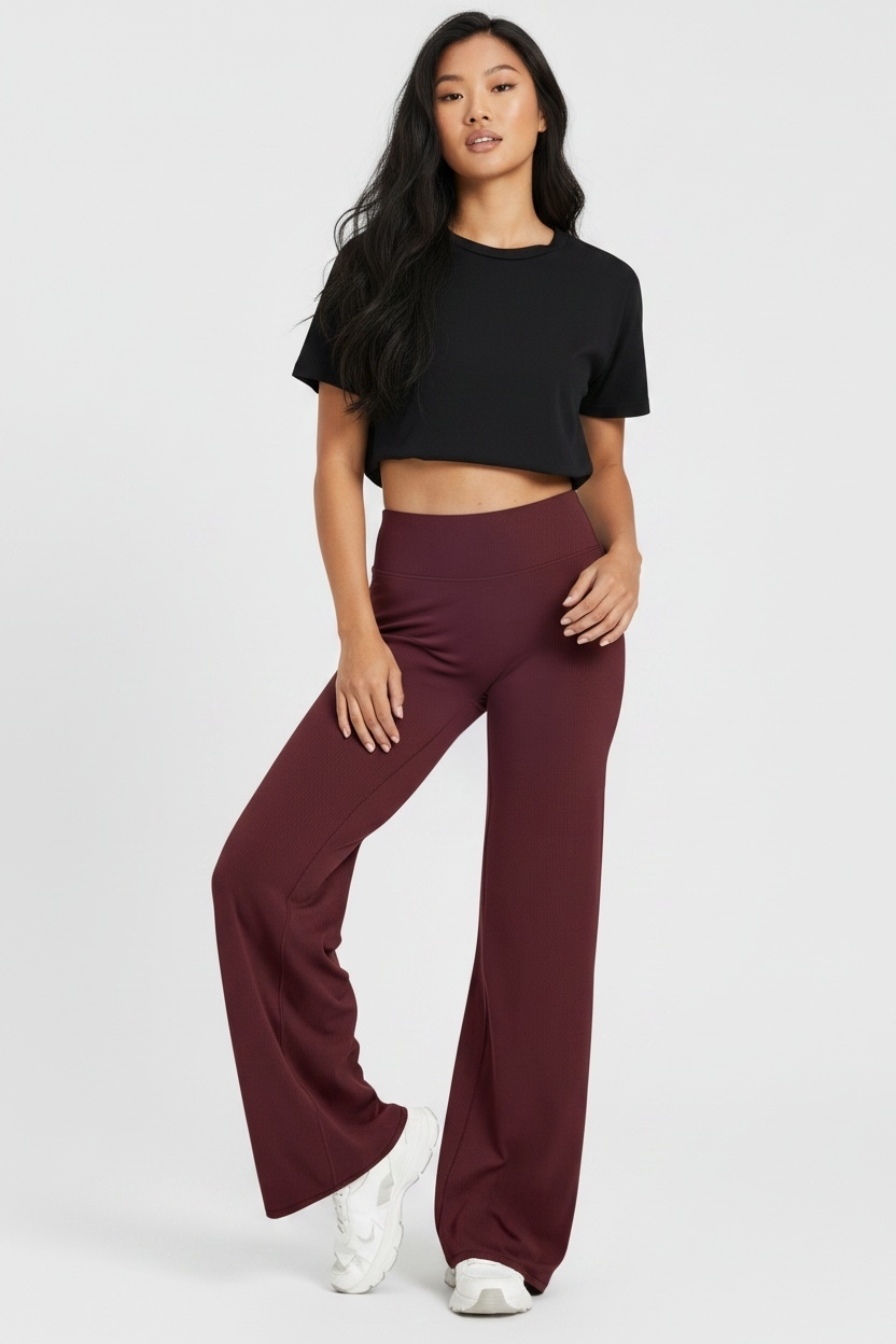 Wide Leg Alessia - Borgoña
